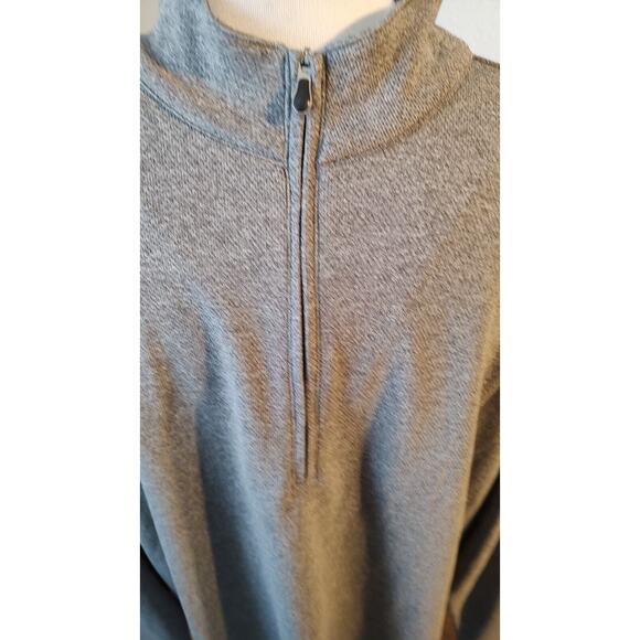 Pebble Beach Men's Gray Performance 1/4 Zip Long Sleeve Size XXL Golf FLAW NAME - Picture 11 of 16